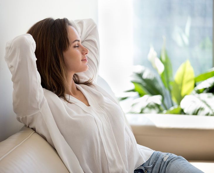 Das Wohlbefinden beginnt gleich zu Hause